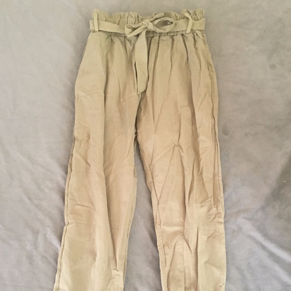 Olive Green flowy pants